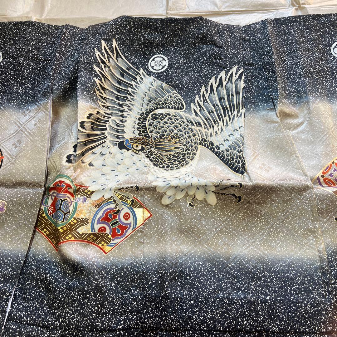 七五三　５歳男の子　着物　羽織り袴セット　美品