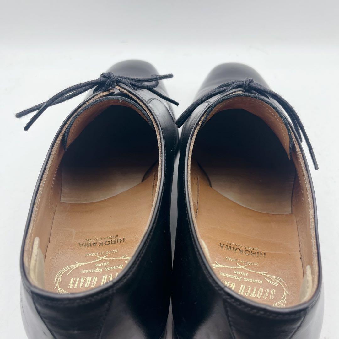 美品✨スコッチグレイン プレーントゥ アシュランス 3524 グッドイヤー 黒