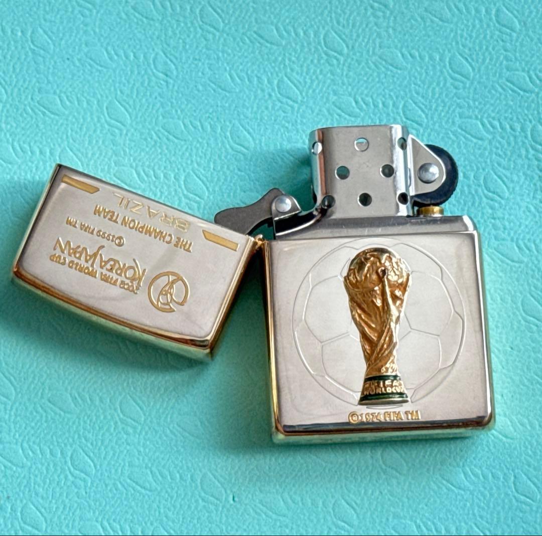 【未使用】2002年FIFAワールドカップ大会　ブラジル優勝記念ZIPPO
