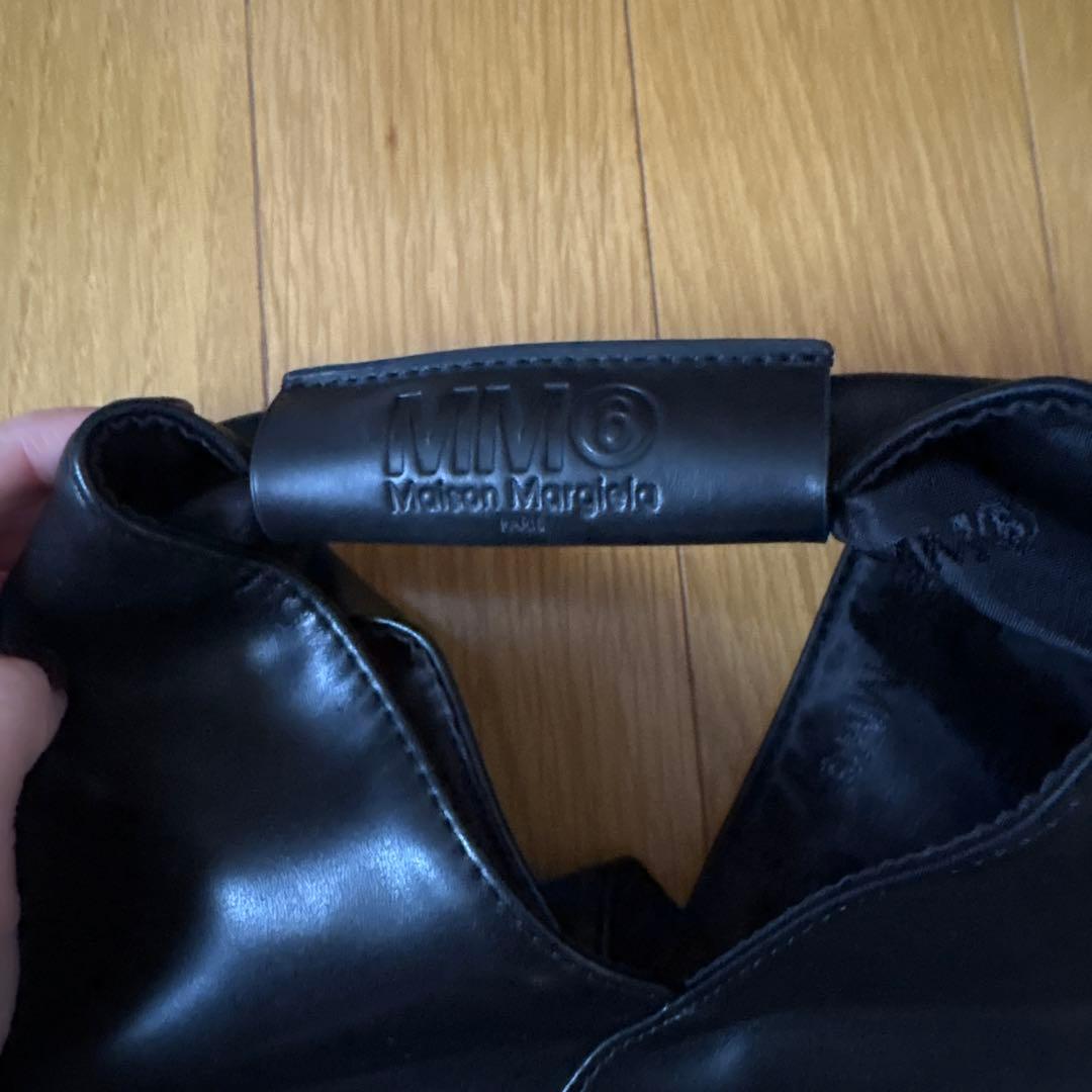 Maison Margiela ブラック ハンドバッグ mm6 ミニ