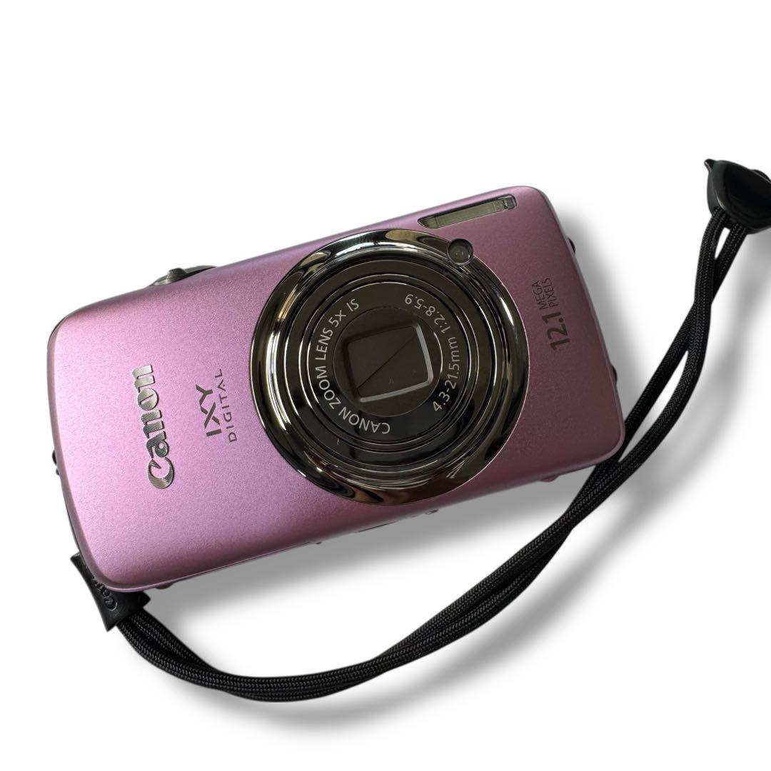 【C-133】Canon コンパクトデジタルカメラ　 ピンク　PC1437