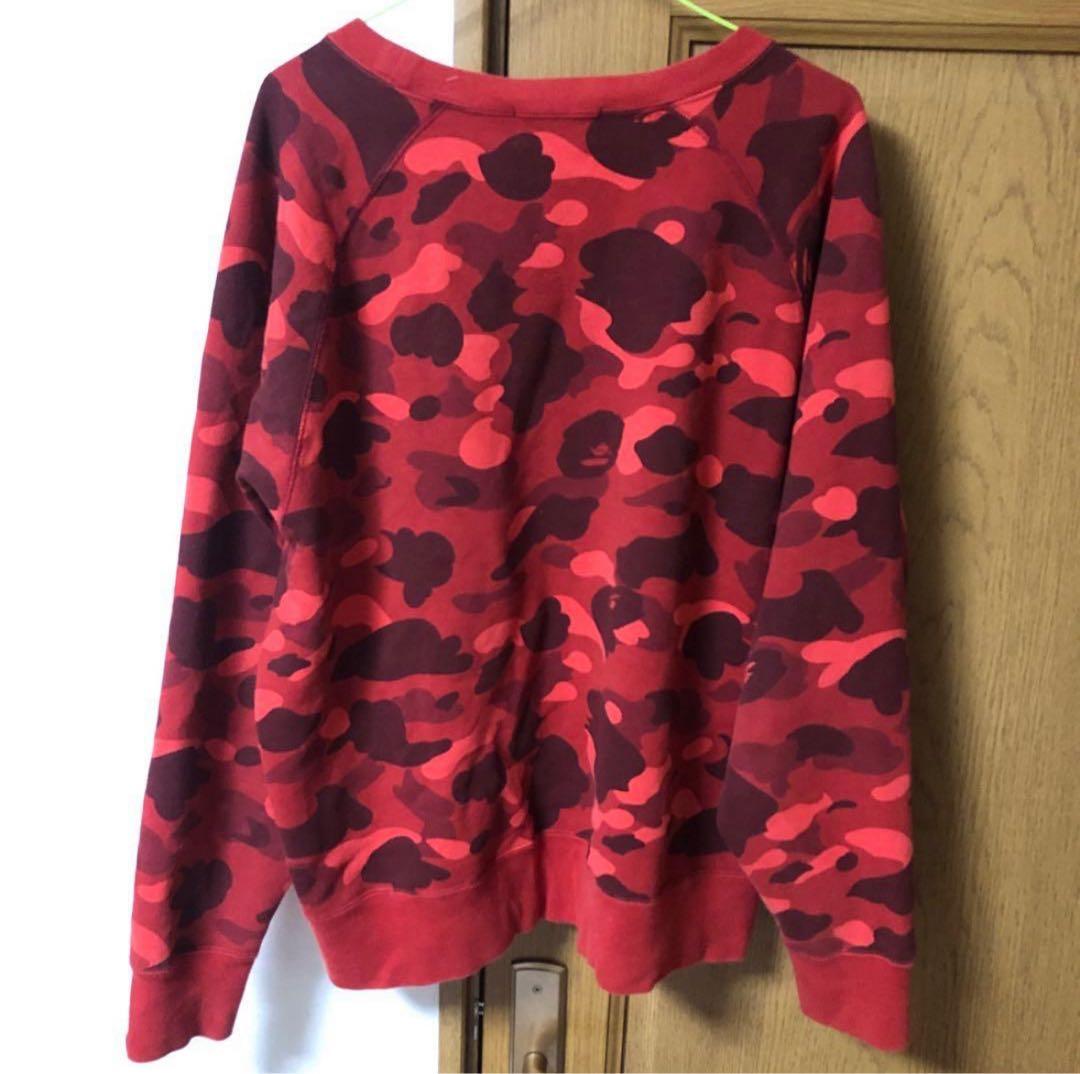 ︎*様 A BATHING APE スウェット ライトストーン