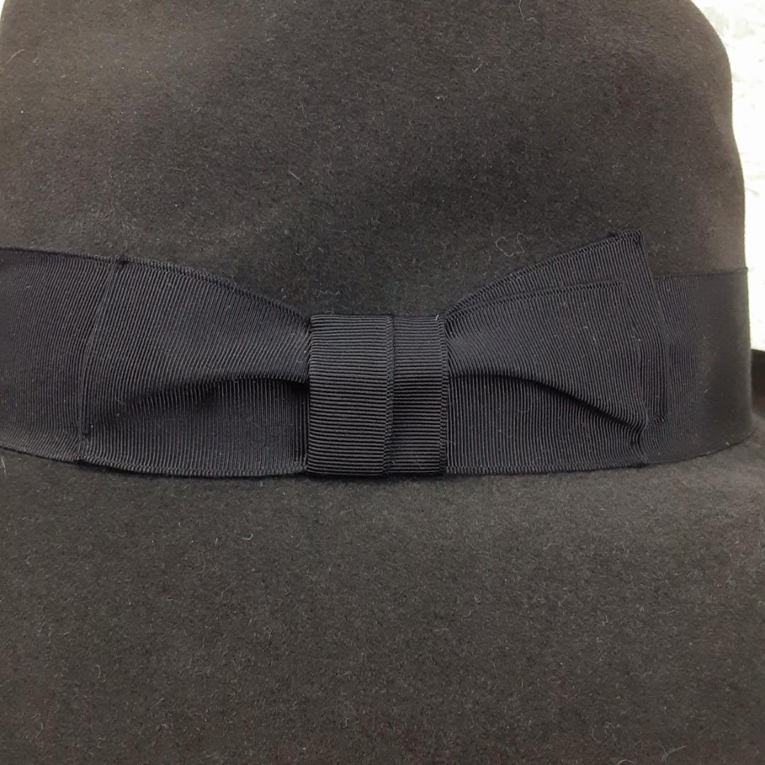 美品◎BUNJIROW ブンジロウ ラビットファーハット ブラウン 茶 文次郎