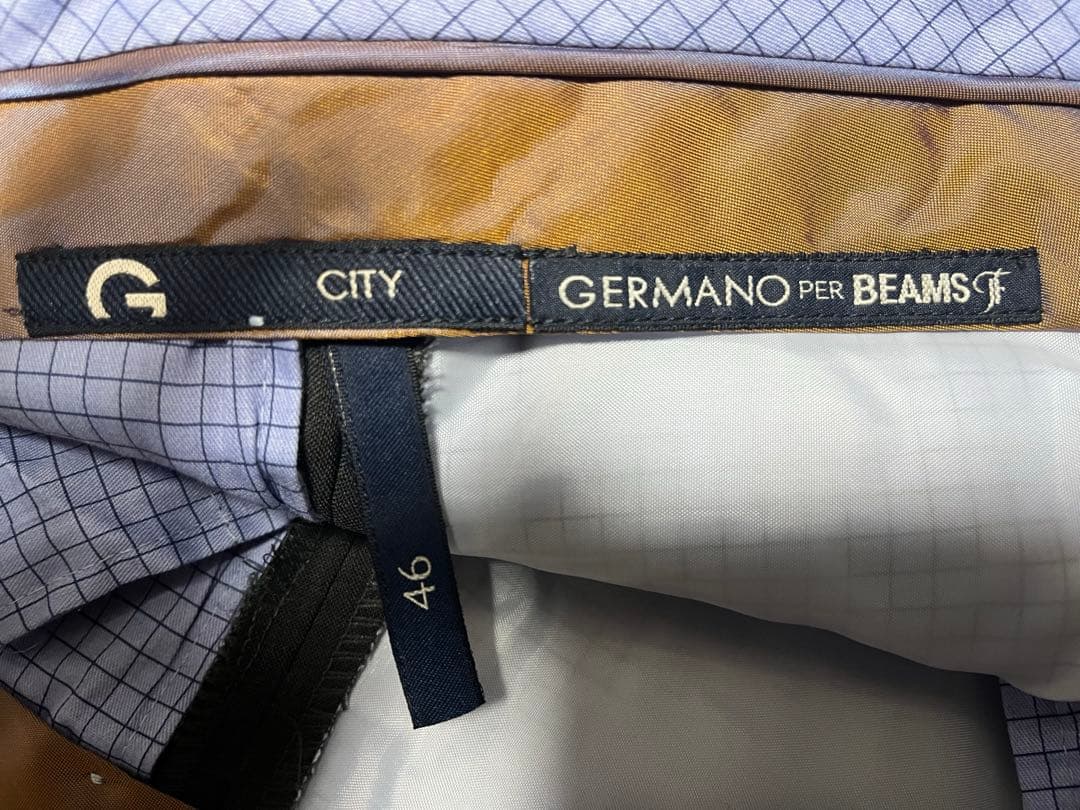 GERMANO ジェルマーノ Beams f グレー スラックス サイズ46