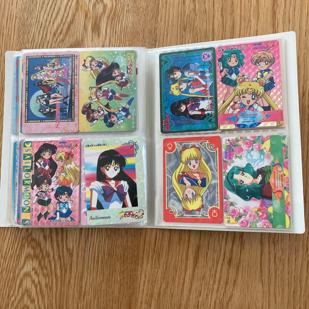 希少　平成もの　セーラームーン カードダス 121枚まとめ売り
