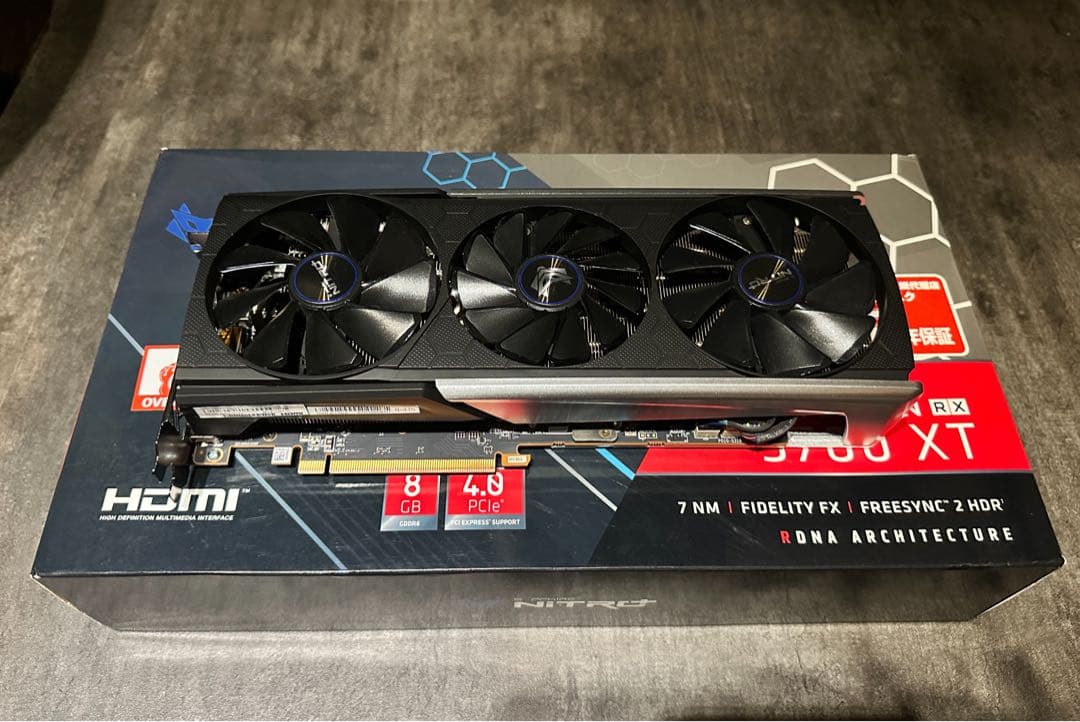 グラフィックボード・グラボ・ビデオカード Sapphire Nitro+ Radeon RX 5700 XT