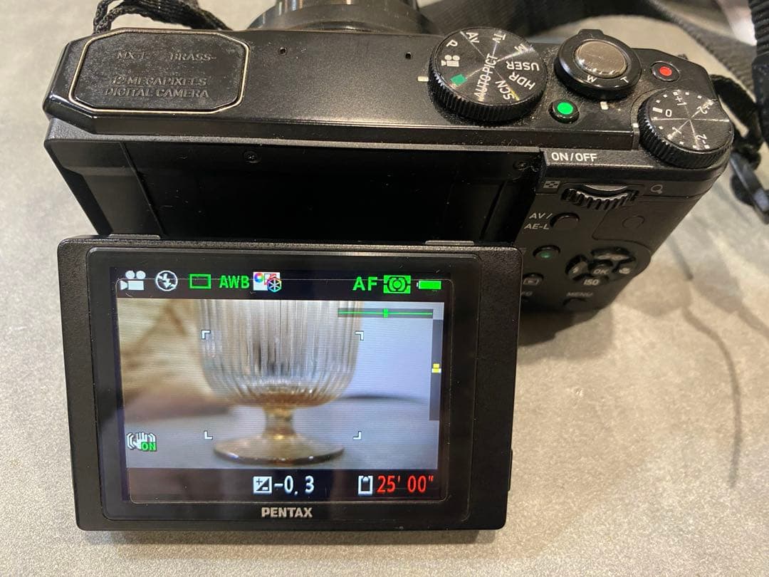 PENTAX MX-1 コンパクトデジタルカメラ ブラック