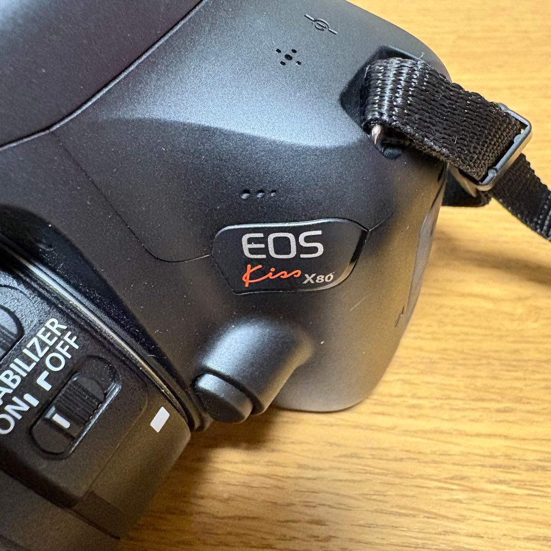 Canon EOS Kiss X80 一眼レフカメラ　ジャンク品