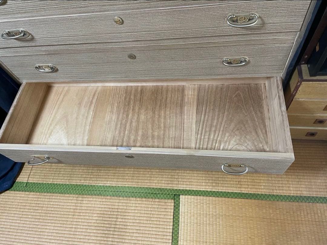 桐箪笥 伝統工芸士 館農 義明 着物箪笥 和箪笥　美品　鍵付き