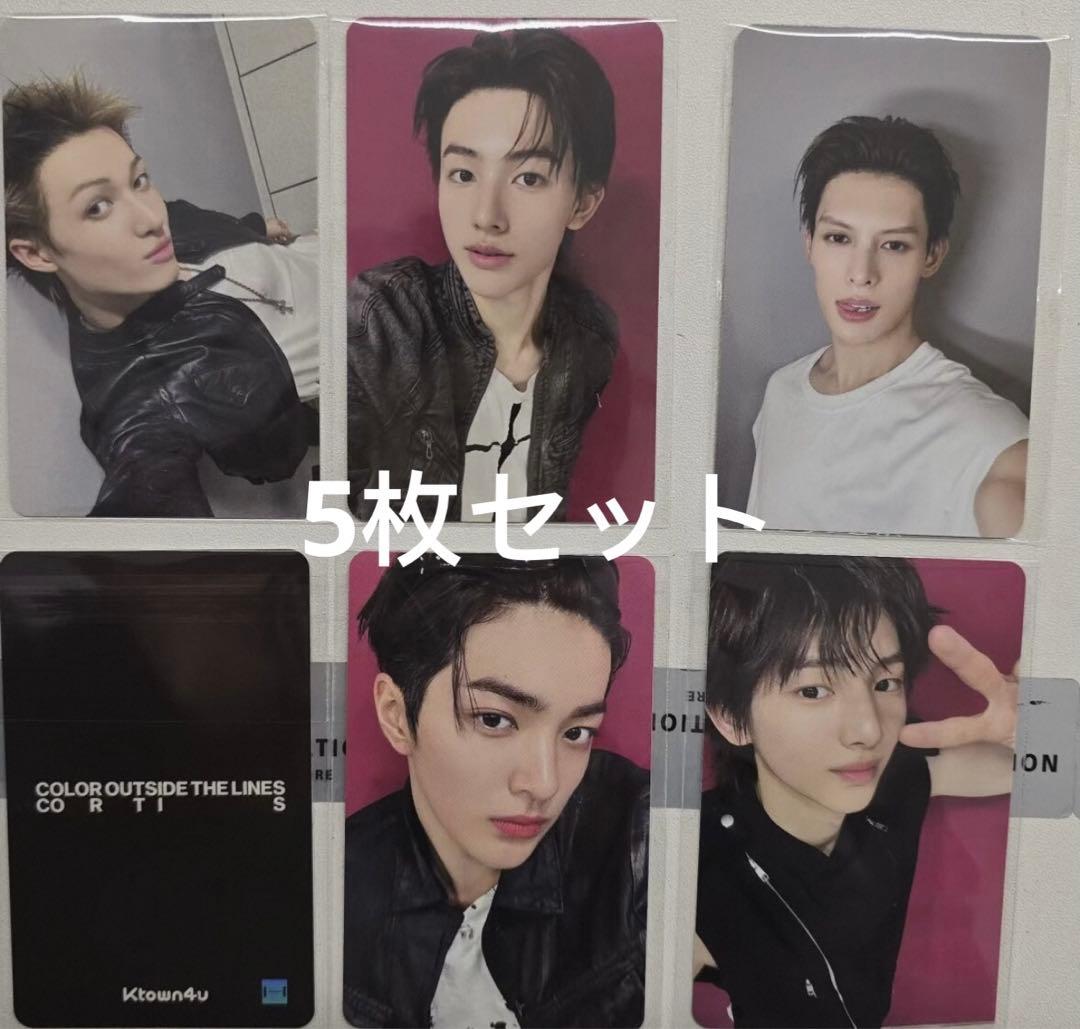 CORTIS 1st ktown4u ラキドロ限定 トレカ 5枚セット