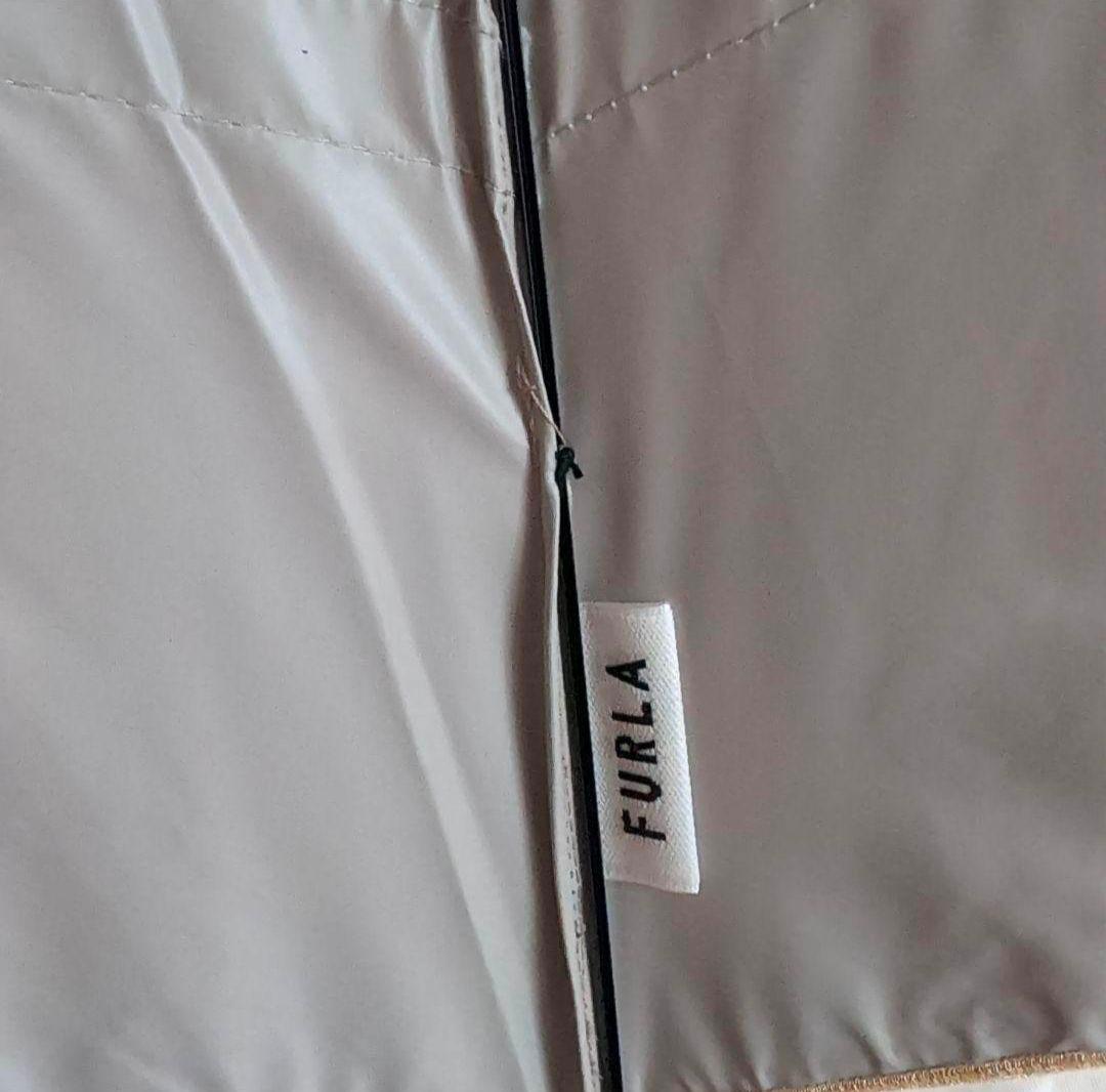 ★新品・未使用★フルラ　晴雨兼用　日傘　楽折　１級遮光　遮熱　ベージュ