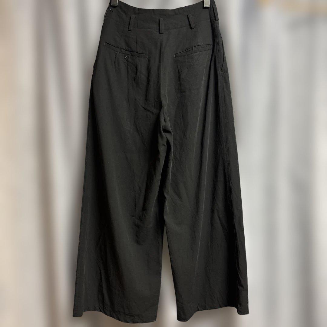 Y's 黒 ワイドパンツ　アーカイブ