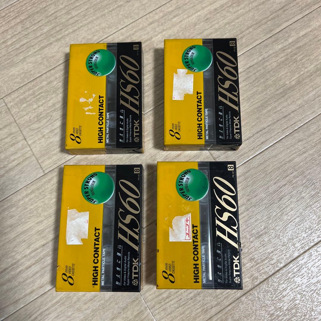 TDK P6-60HSA 8mmビデオカセット