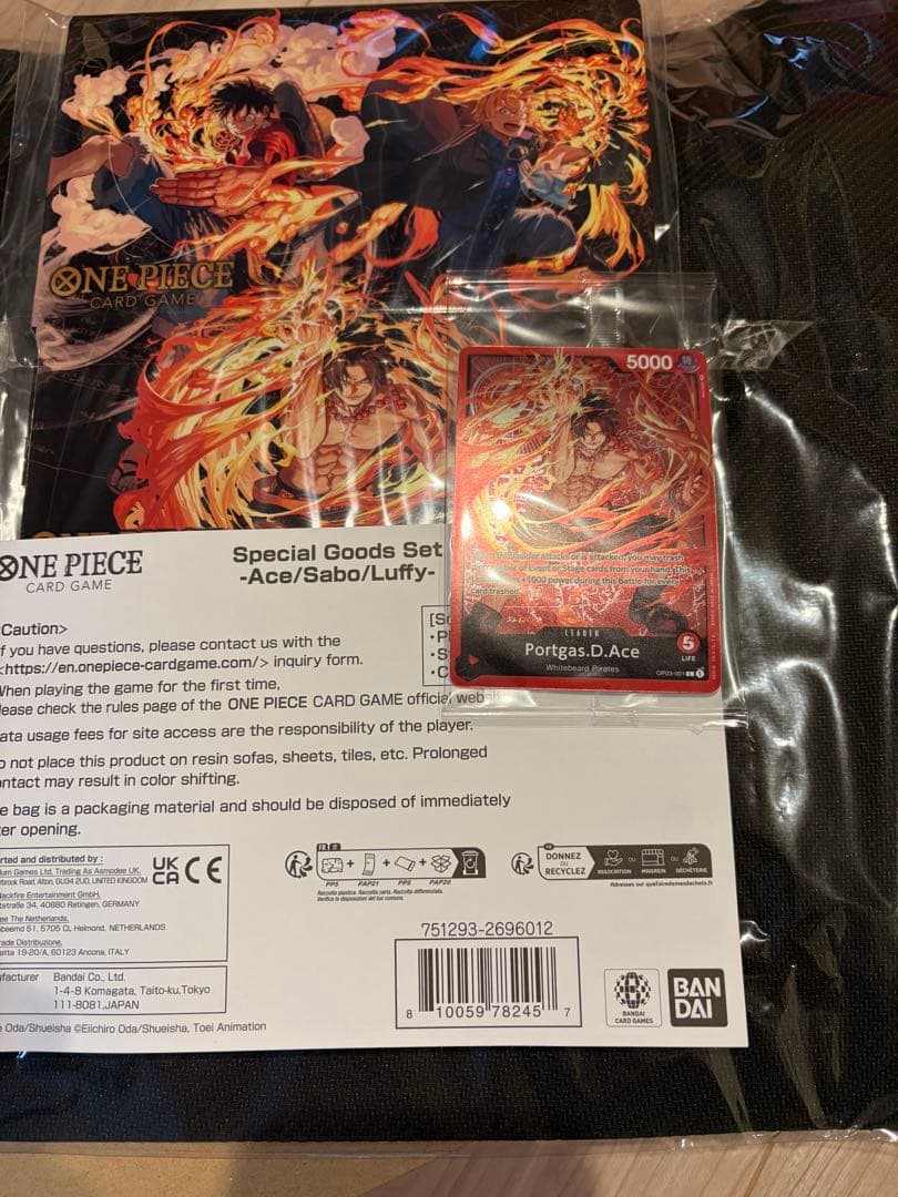 【英語版】ポートガス・D・エース　リーダー　スペシャルセット