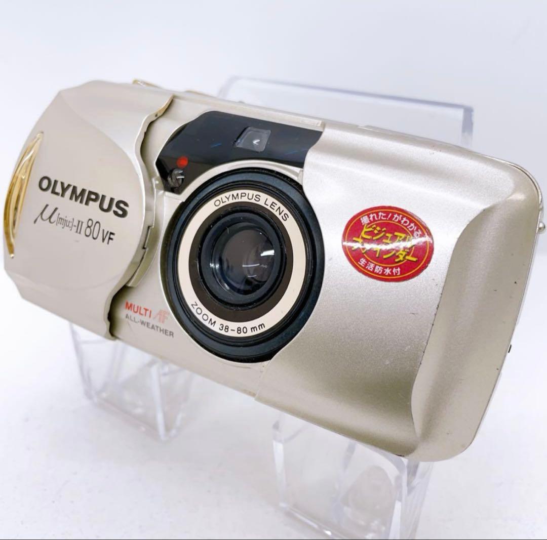 【動作確認済】OLYMPUS μ-Ⅱ 80VF フィルムカメラ