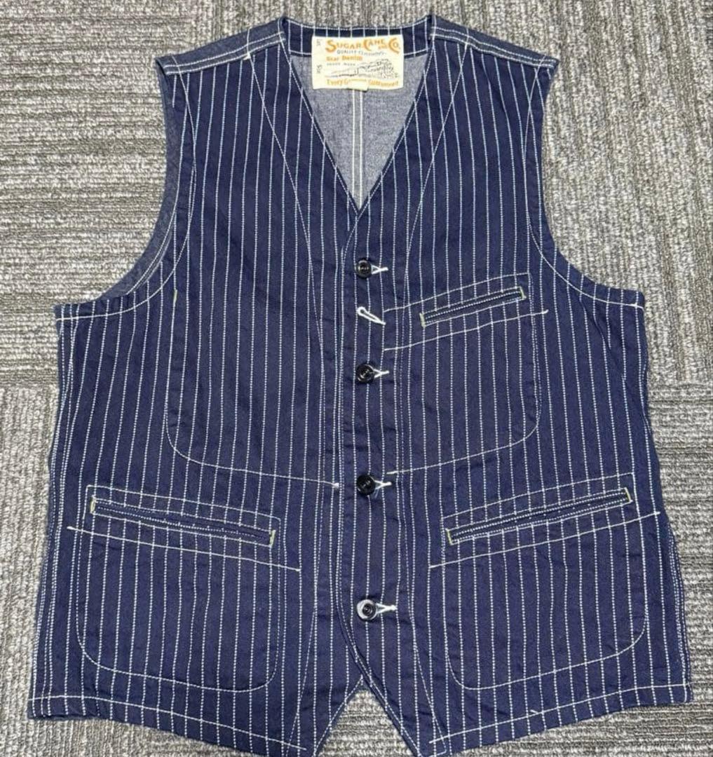 未使用！シュガーケーン ウォバッシュベスト Lot No. SC12654