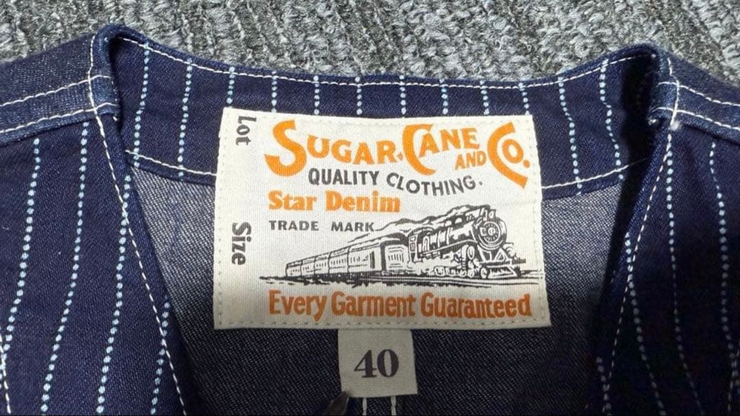 未使用！シュガーケーン ウォバッシュベスト Lot No. SC12654