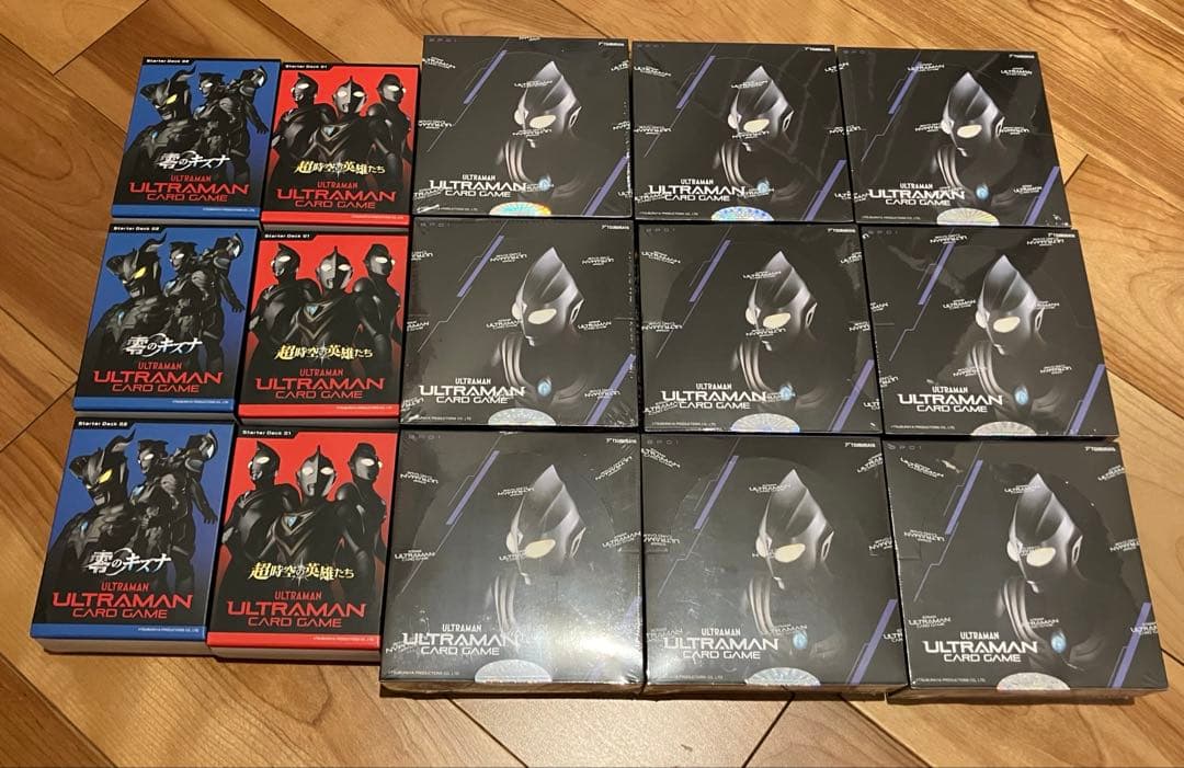 ウルトラマンカードゲーム 地球の守護者たち BP01 9BOX 新品未開封