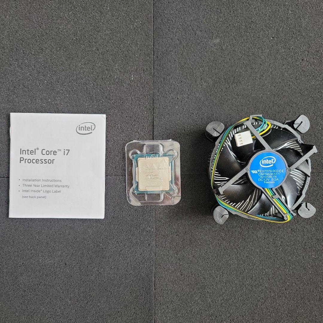 【CPU+マザボセット】 i7-7700/ASUS TUF Z270 MARK1