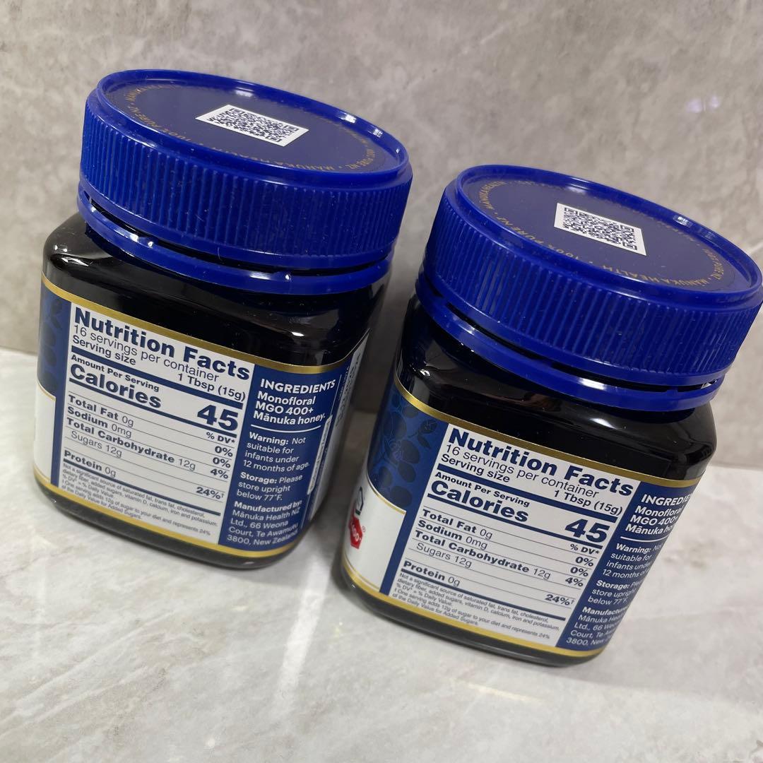 マヌカハニー MGO400+ マヌカヘルス 250g はちみつ 13+UMF ♪