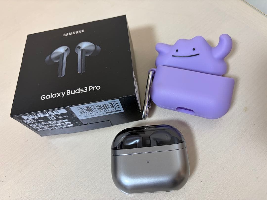 [美品]SAMSUNG サムスン ギャラクシー Buds3 Pro シルバー