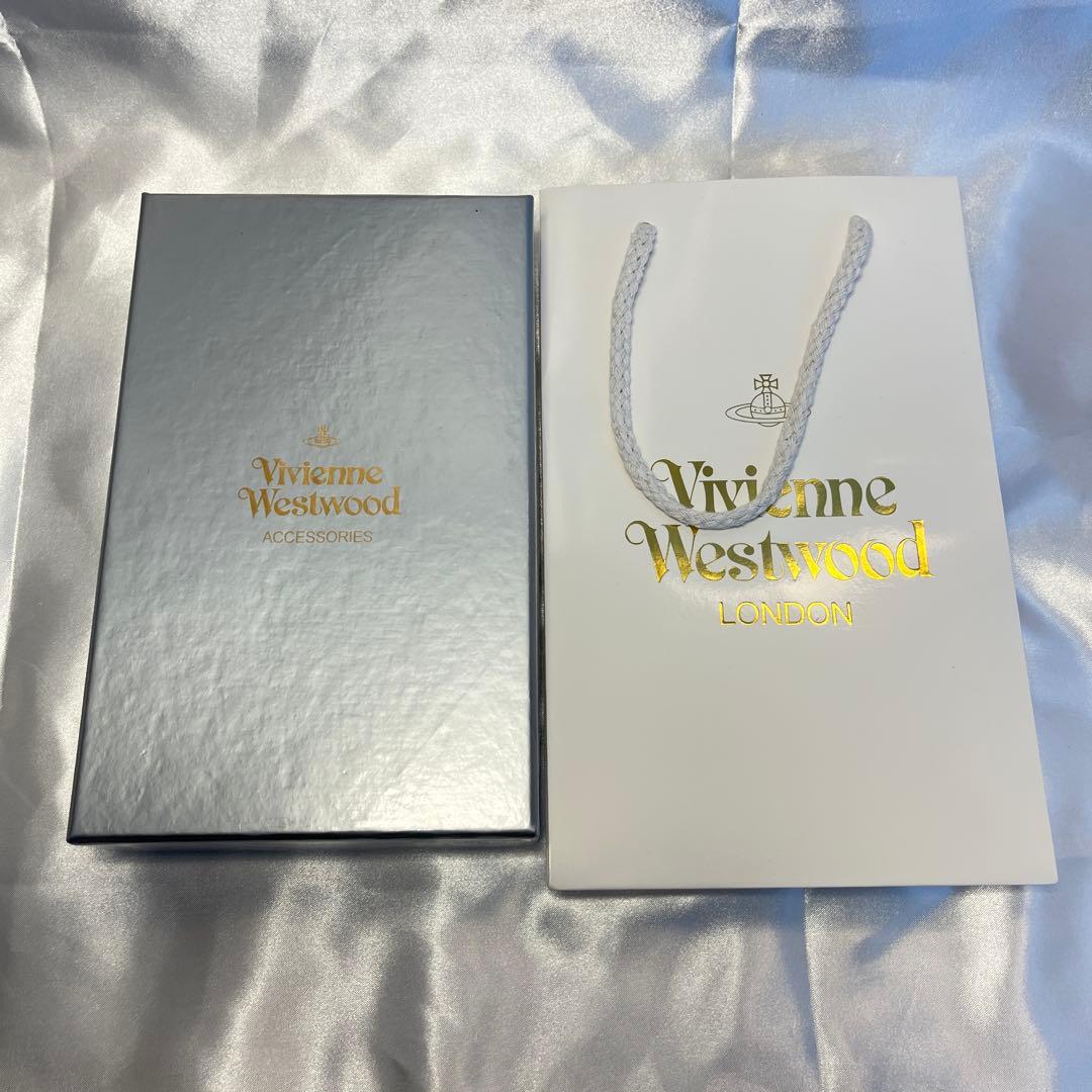 し*ん様 新品 Vivienne Westwood レッド青ライン 長財布 バレ