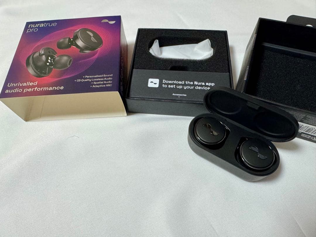 【希少品】NuraTrue Pro ワイヤレスイヤホン【国内正規品】