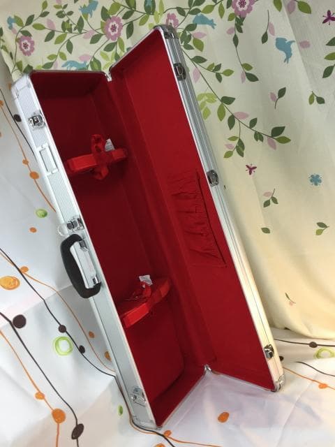 新品未使用(送料無料)13.000円　沖縄三線専用　一丁入アルミハードケース