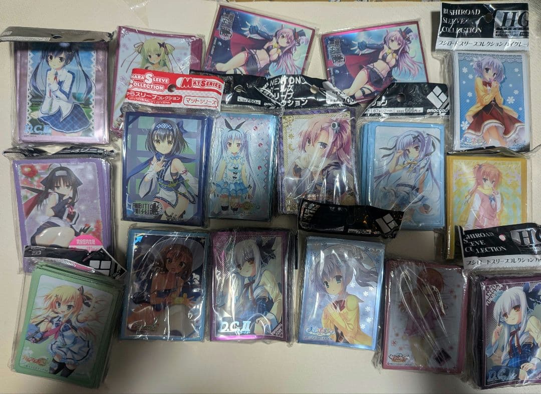 美少女ゲーム スリーブ 34個まとめ売り 値下げ◯