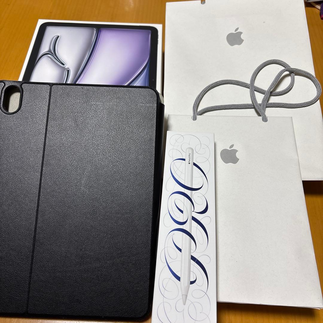 なぐ iPad本体 11インチ ブラック ケース付き