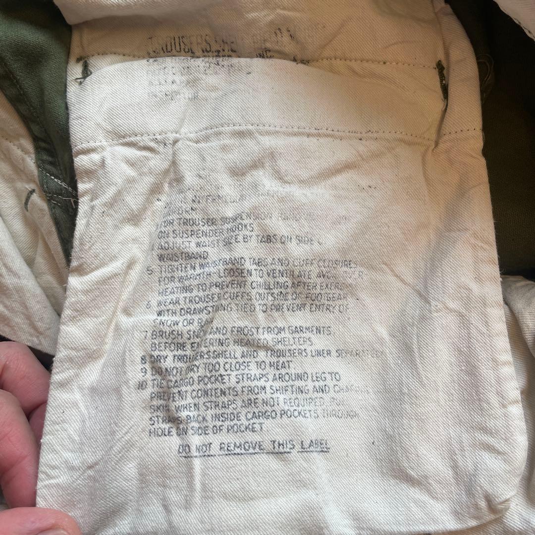 70s US ARMY M-65 カーゴパンツ