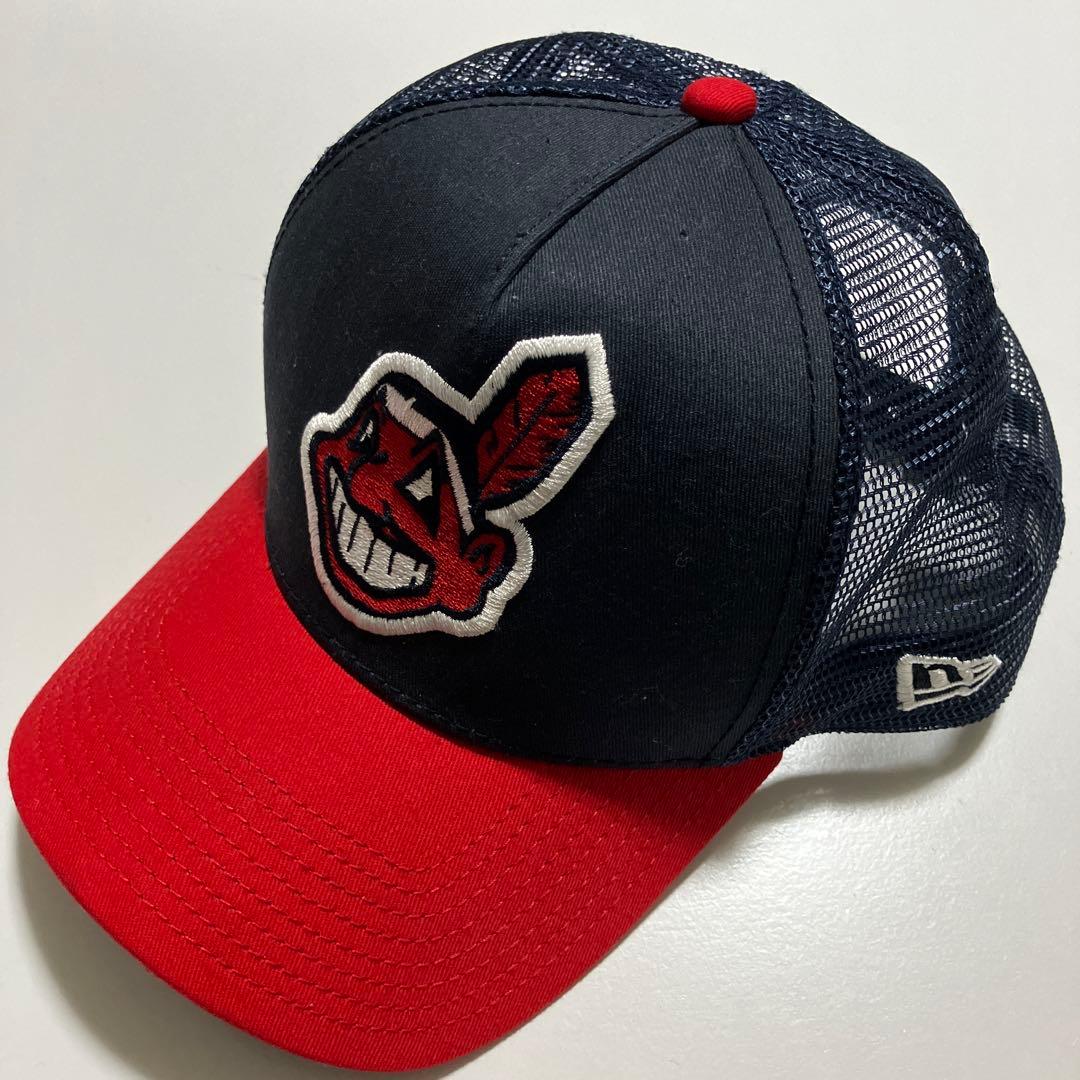 ワフー酋長MLB インディアンス ベースボールキャップ フリーサイズ ニューエラ