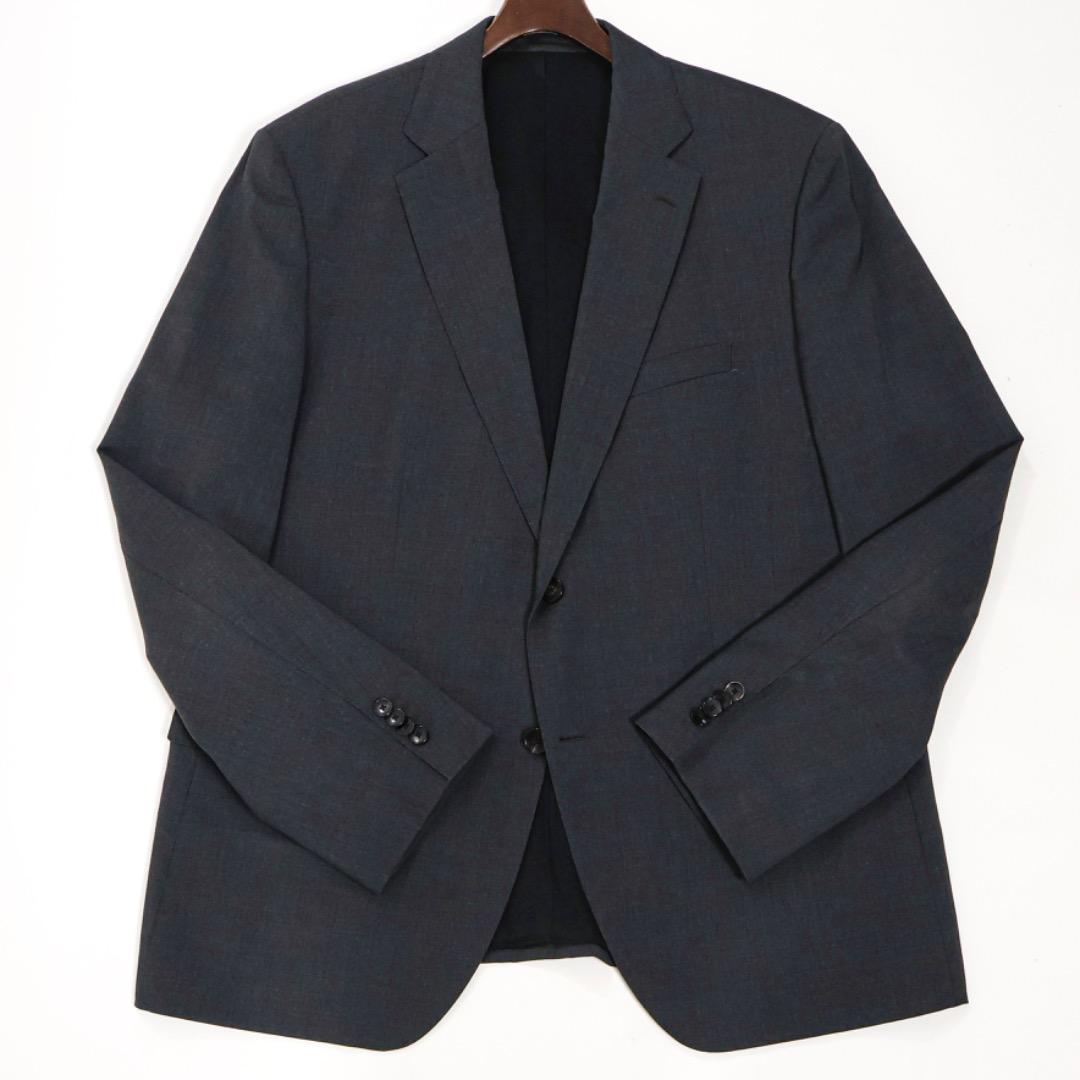 H4585ヒューゴボス　ストレッチテーラリング２釦スーツ大きいサイズ　大谷翔平