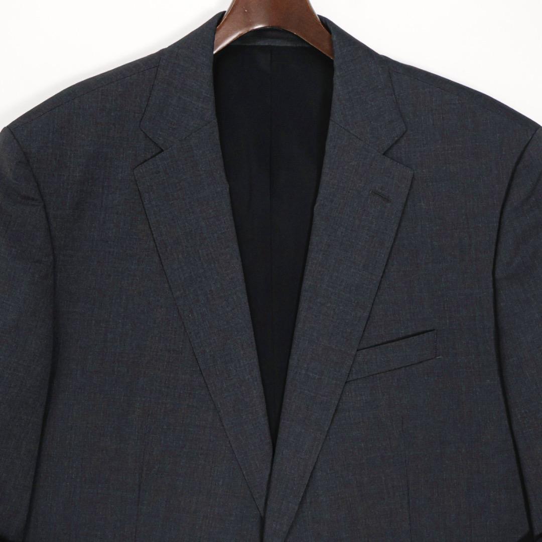 H4585ヒューゴボス　ストレッチテーラリング２釦スーツ大きいサイズ　大谷翔平