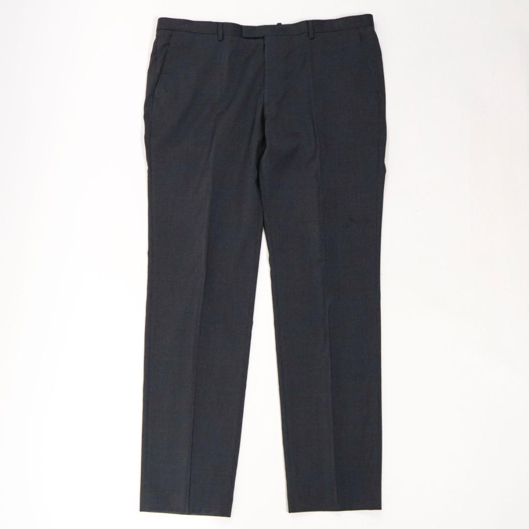 H4585ヒューゴボス　ストレッチテーラリング２釦スーツ大きいサイズ　大谷翔平