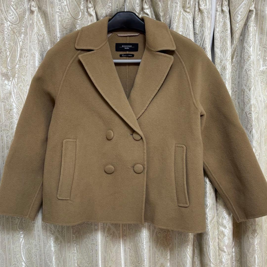 マックスマーラ クチートアマーノ ウール ブラウン