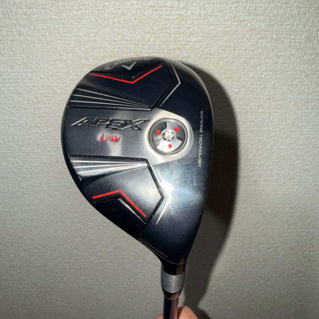 【美品】Callaway APEX UW 2023 LA golf DJ 7s