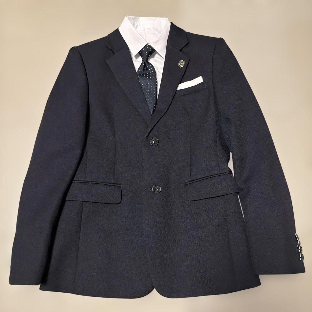 美品⭐︎waltz by BEAMS DESIGN ブラックスーツ　160 卒業式