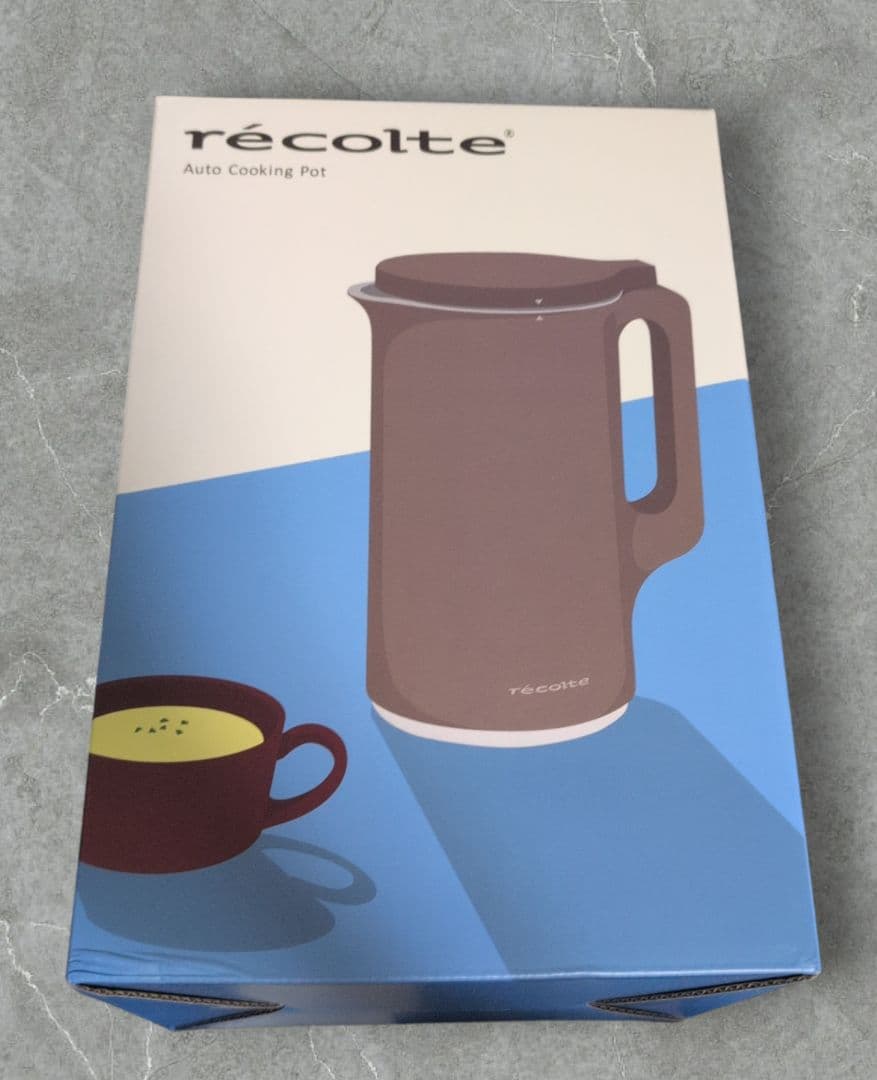 recolte　レコルト　自動調理ポット　スープメーカー　新品未開封