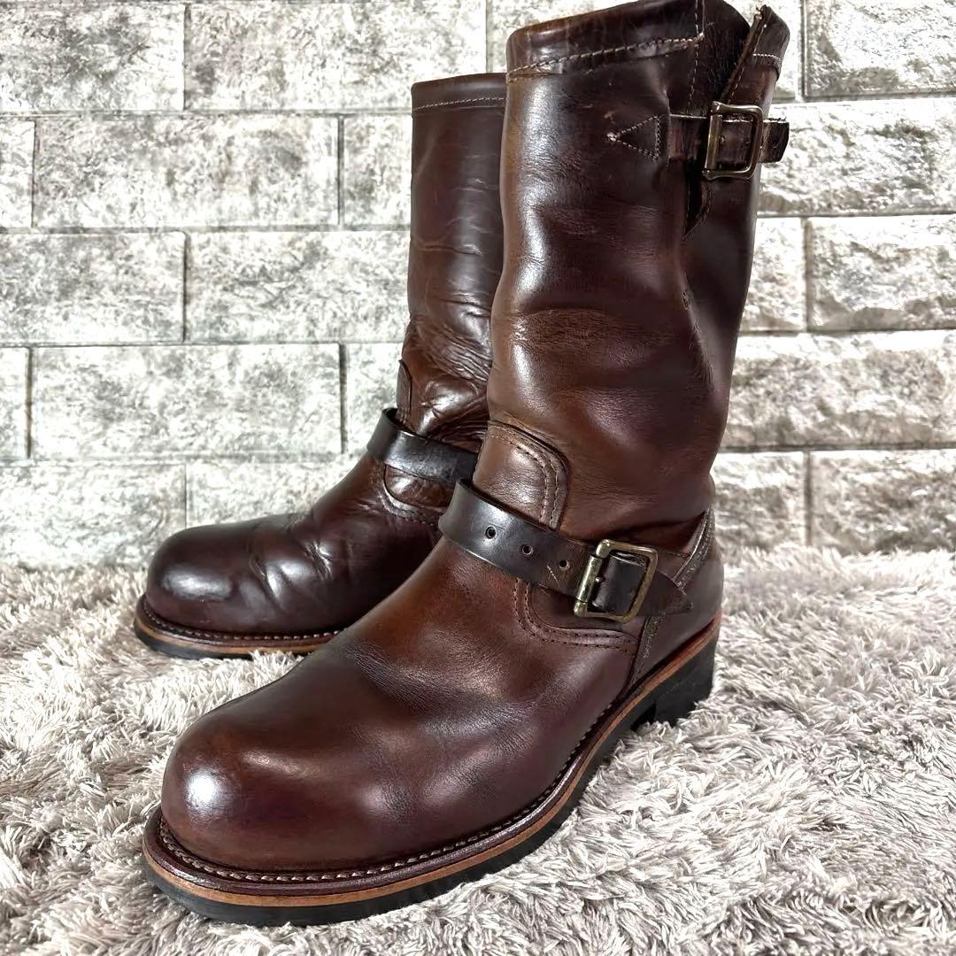 美品❣️90' チペワ 廃番 27864 エンジニアUSA製 ヴィンテージ 茶芯