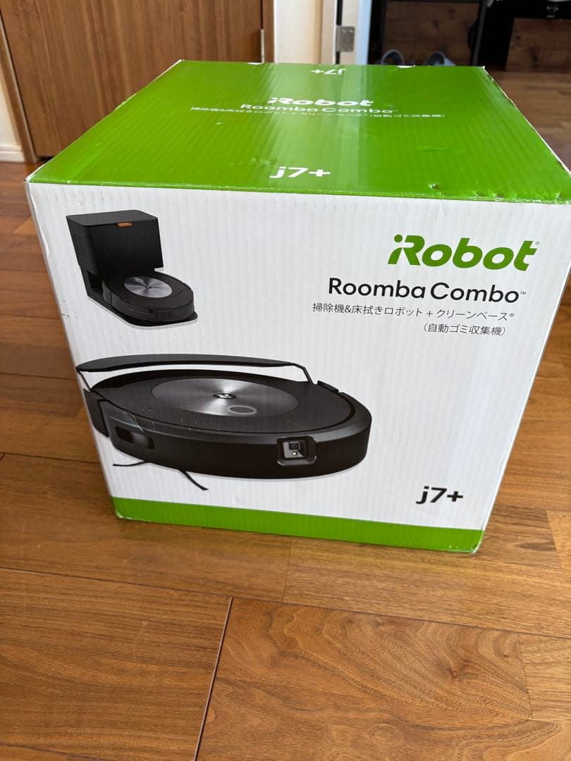 未開封品Wi-Fi対応自動ゴミ収集iRobot Roomba Combo j7+