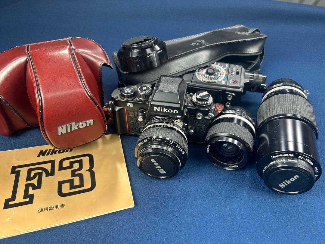 Nikon F3 HP NIKKOR 50mm 1:1.2 、28mm 1:2