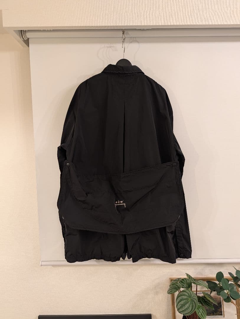 A-COLD-WALL* ブラック ナイロンジャケット L