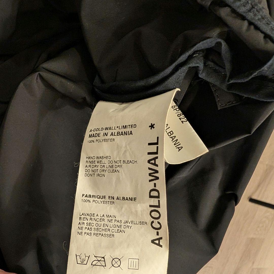 A-COLD-WALL* ブラック ナイロンジャケット L