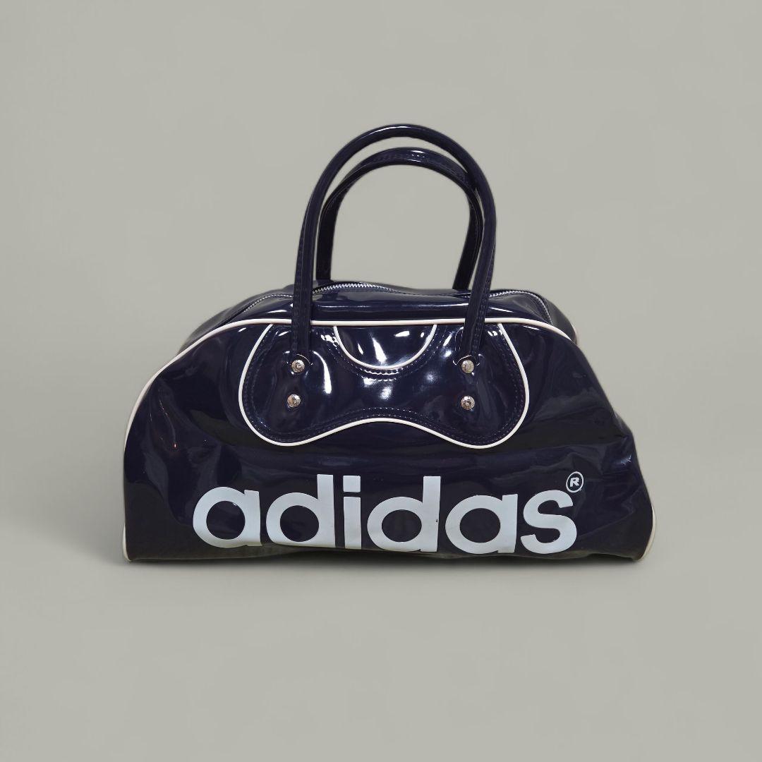 Adidas エナメル ボストンバッグ 70's 80's　日本製 ビンテージ