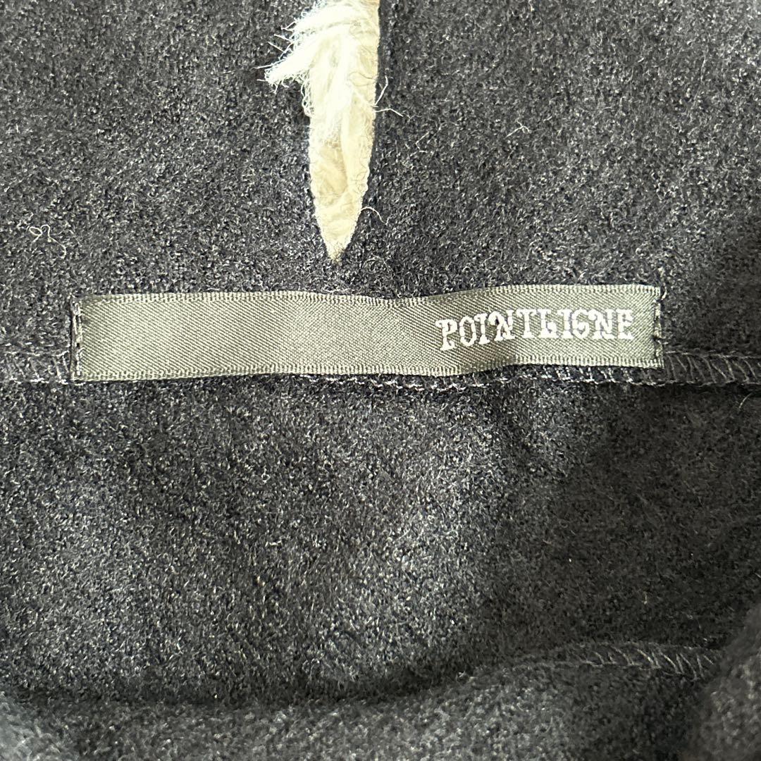 美品⁂センソユニコ⁂ロングバルーンワンピース　チェック切り替え　ボートネック　M