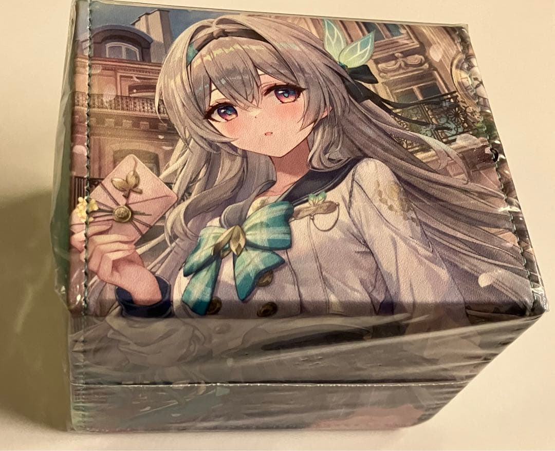 ミッドナイトブルー　崩壊スターレイル　ホタル　合皮製デッキケース