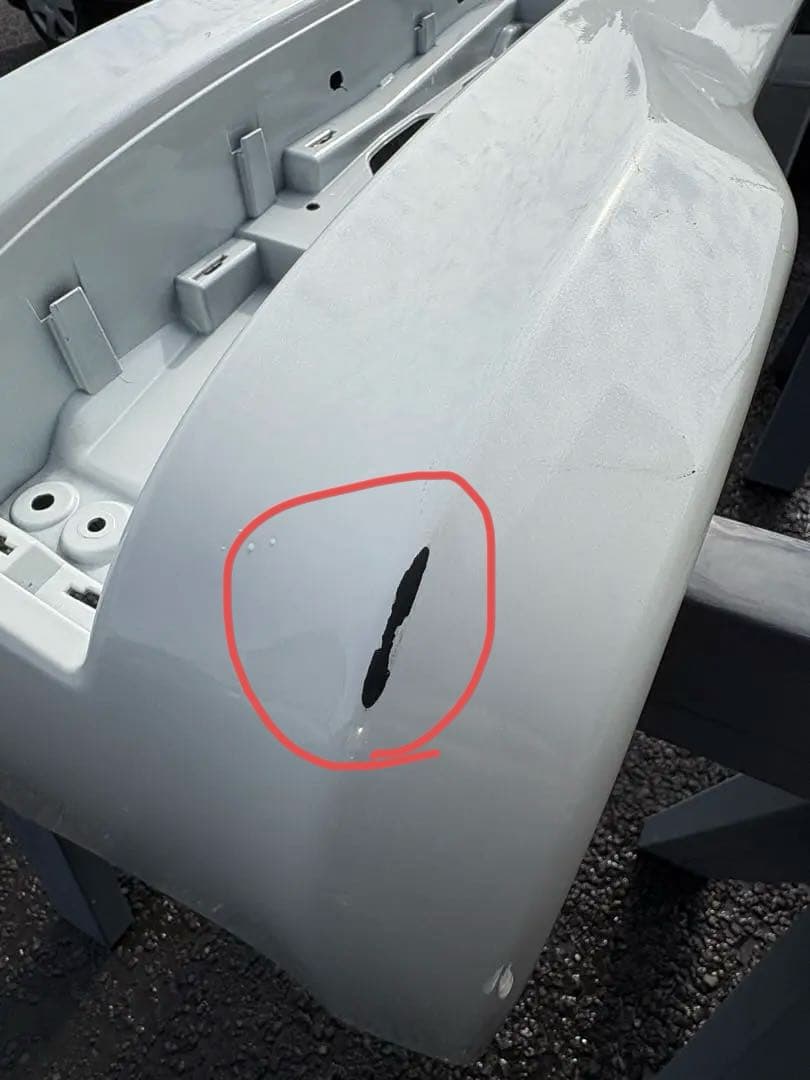 DA17W エブリィワゴン　リヤバンパー パールホワイト