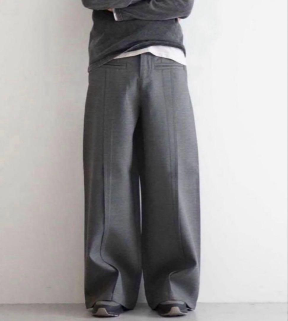 パンツ FaxCopyExpress Grey Wide Pant