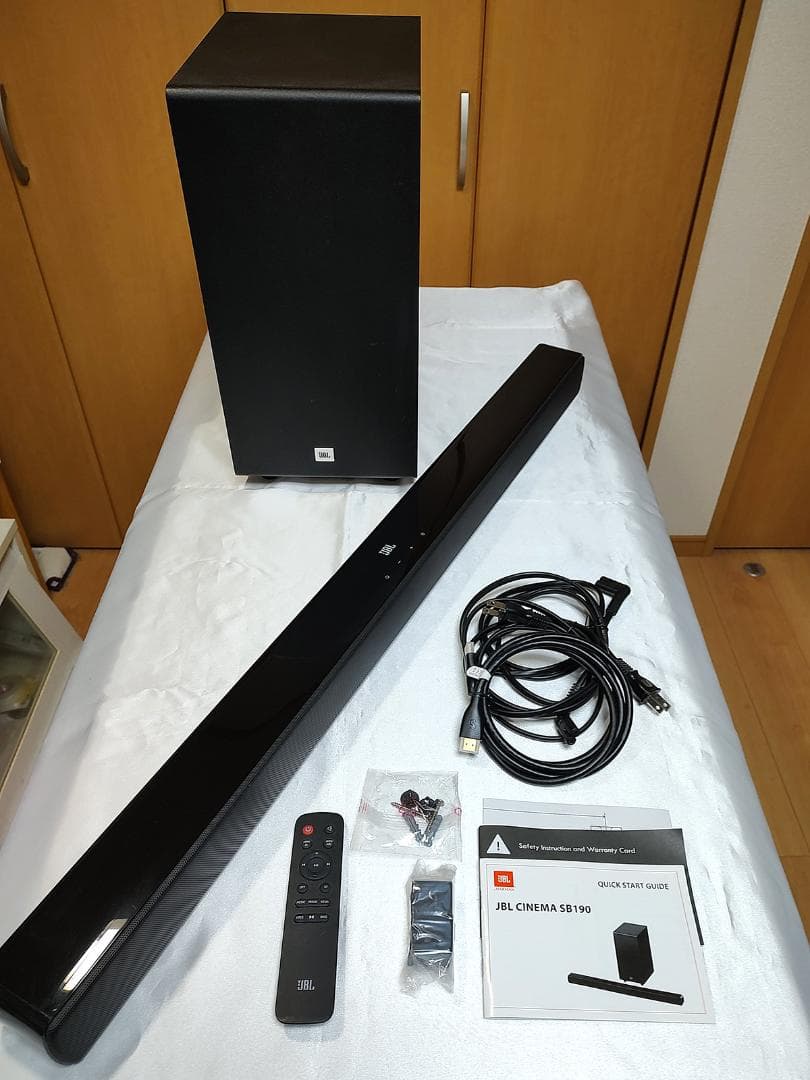 【美品】JBL CINEMA SB190 サウンドバー